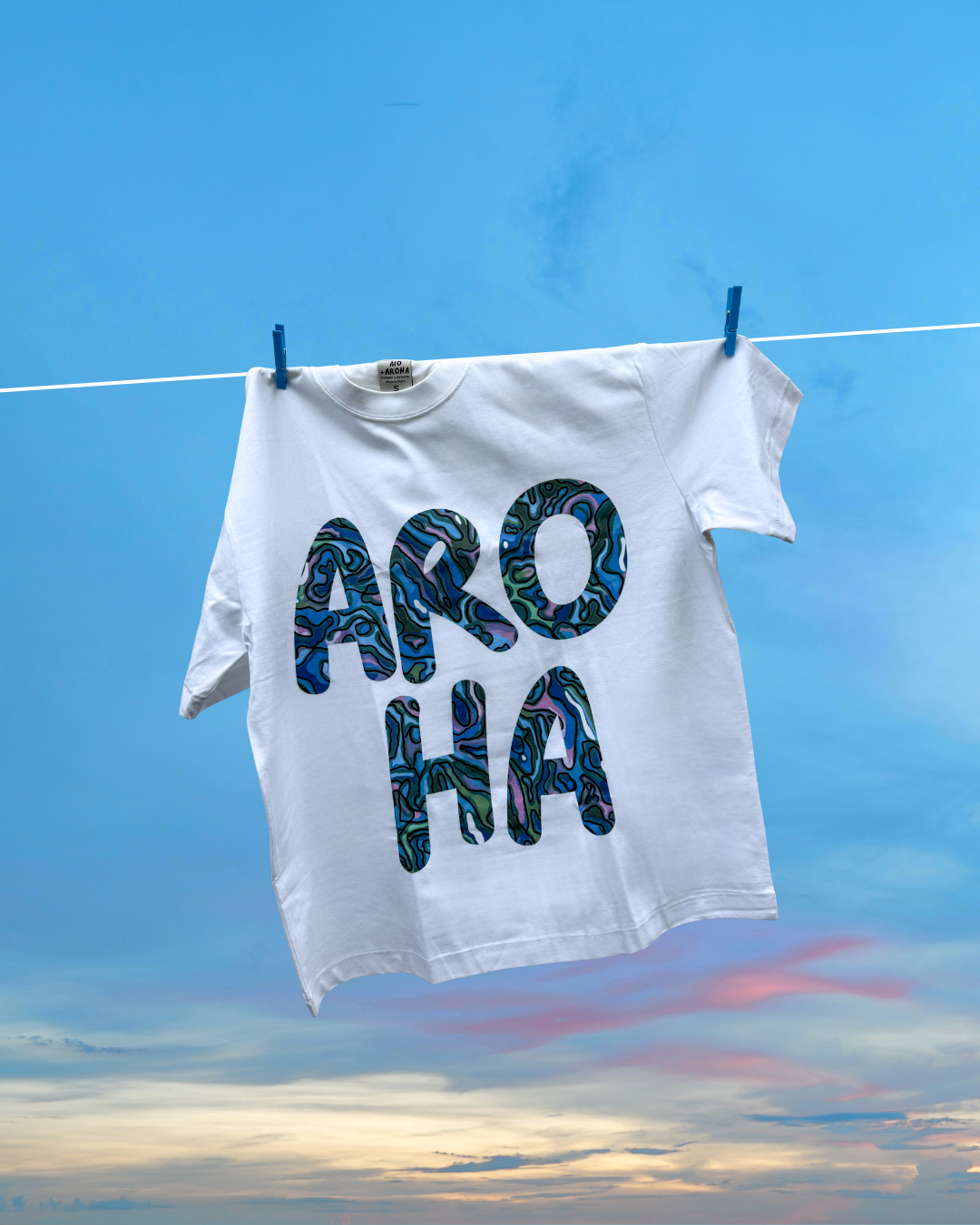 AROHA PRINT | PĀUA (ADULTS)