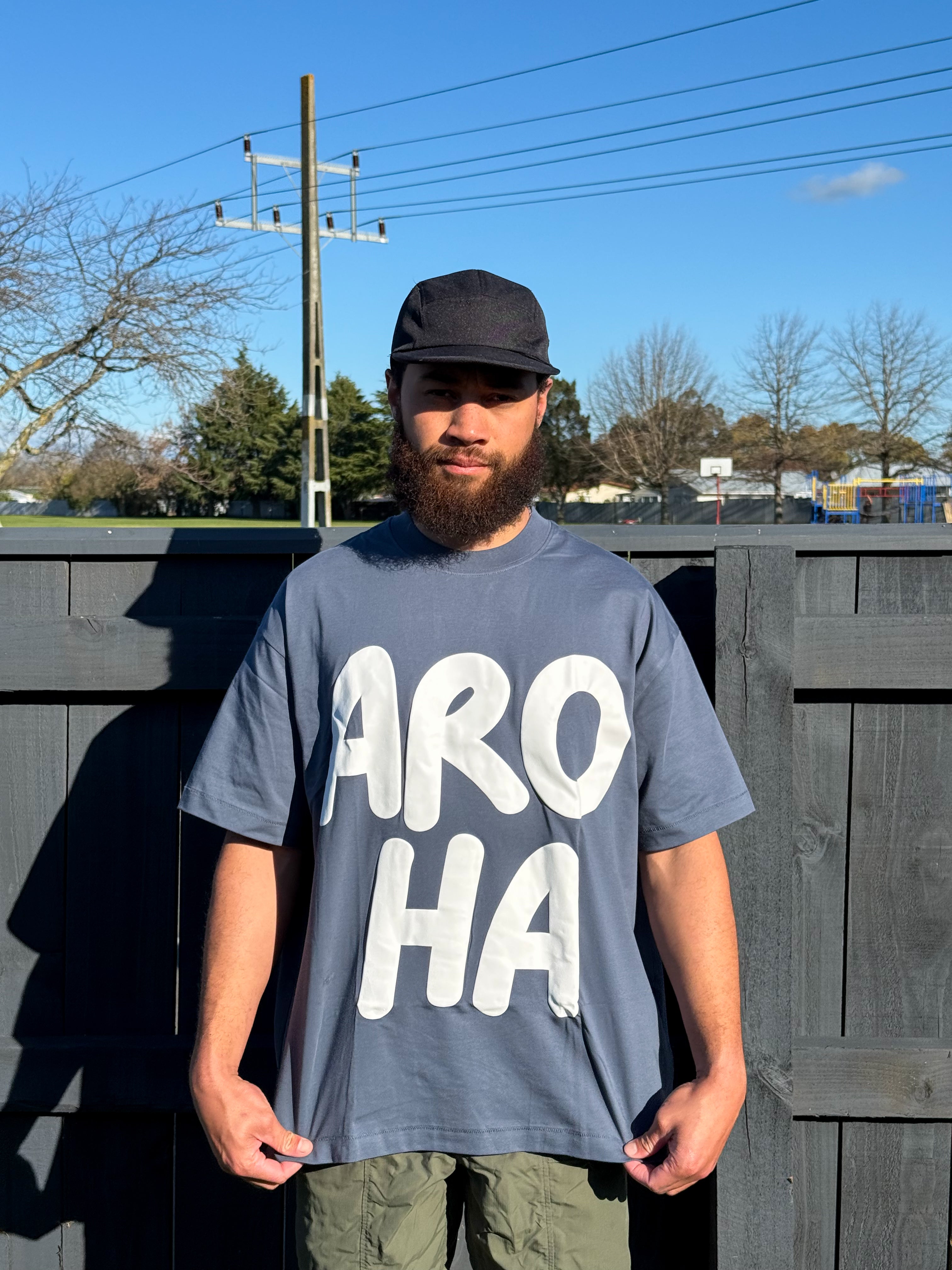 AROHA BUBBLE PRINT | CHARCOAL (ADULTS)