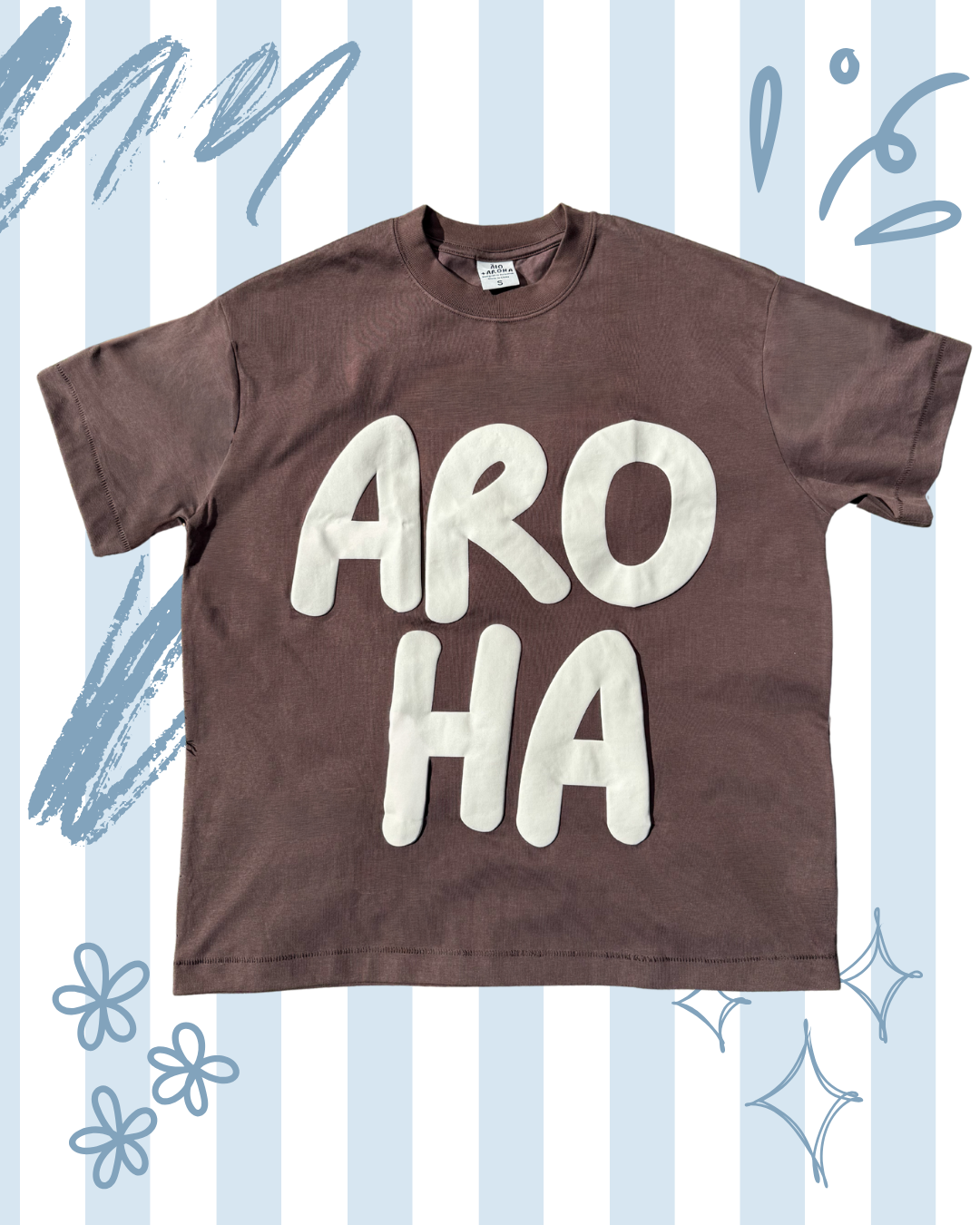 AROHA BUBBLE PRINT | CHOCOLATE (ADULTS)